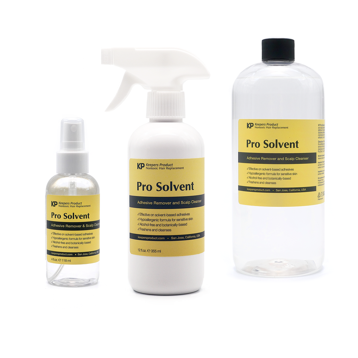 PRO SOLVENT - Adhesive Remover & Scalp Cleanser