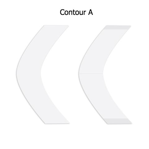 1522 Tape Contours & Minis — A, C, CC