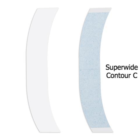 Lace Front Support Tape Contours & Minis — A, C, CC, Superwide