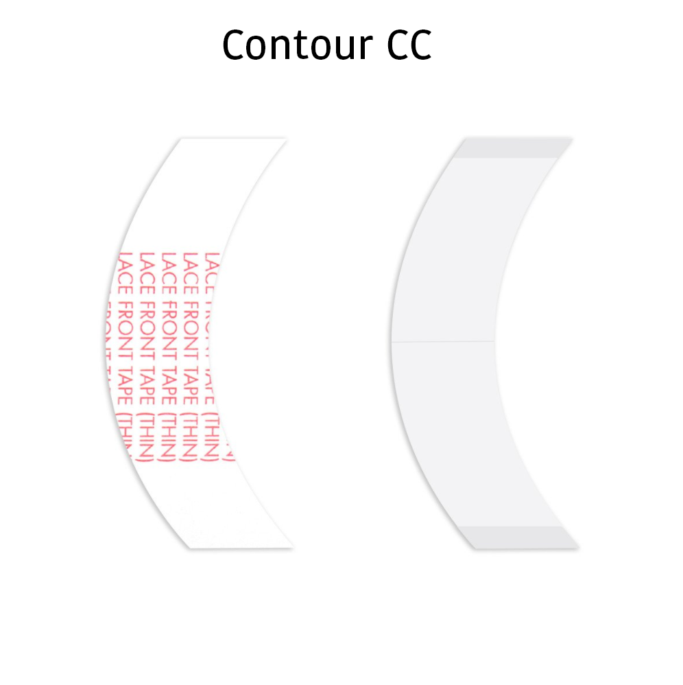 LACE FRONT SUPPORT TAPE CONTOURS (THIN) - A, C, CC